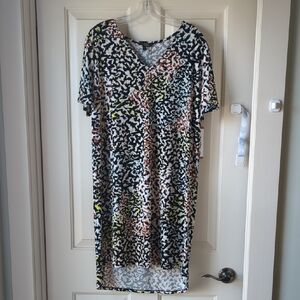 Multicolor Animal Print Dress